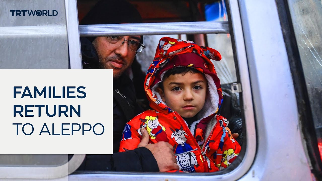 Thousands return to Aleppo after five days of clashes