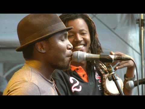 Songhoy Blues - Irganda - LIVE at Afrikafestival Hertme 2016