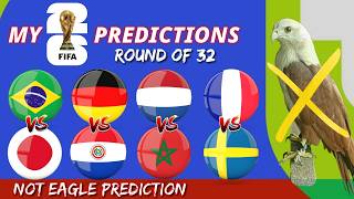 MY WORLD CUP 2026 PREDICTION | ROUND of 32 | Part 1