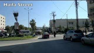 preview picture of video 'Zigzagging/Driving Through Downtown Jenin'