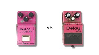 Video thumbnail for Ibanez AD80 vs Boss DM2 Analog Delay Comparison by shnobel