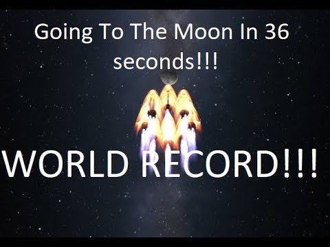 KSP WORLD RECORD Going To the moon/mun in 35 seconds glitchless KerbalSpaceProgram speedrun1st place