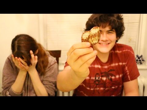 Mom and Son Try Milk Chocolate Wavy Lays Chips