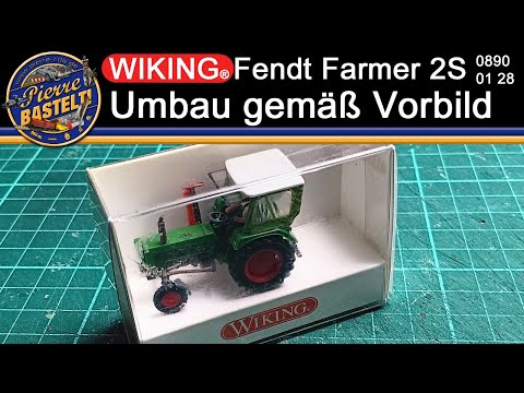 WIKING® Fendt Farmer 0890 01 28 Conversion to the real model
