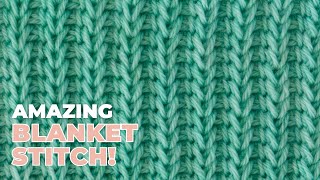 Gorgeous Tunisian Crochet Rib Stitch (Tutorial!)