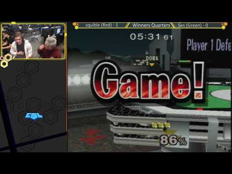 Mass Madness 26 SSBM - squible (Red Fox) vs. Ses (Green Fox) - Melee WQF