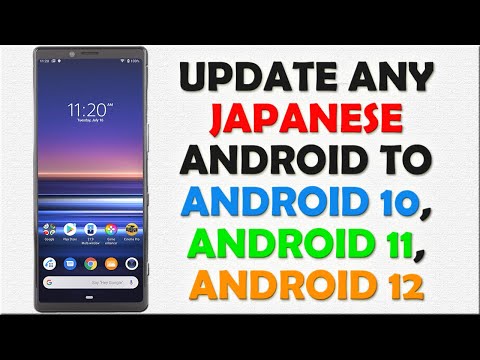 How to fix or update any Japanese android to android 11 | Aquos R1 R2 R3