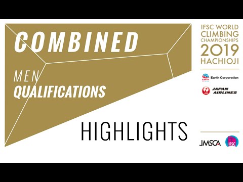 IFSC World Championships Hachioji 2019 || Men's Combined qualification highlights