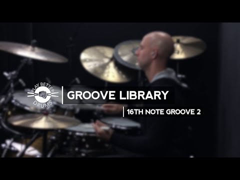 16th Note Groove Lesson - Play Better Drums w/ Louie Palmer