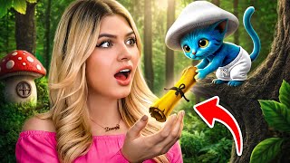 🔵 EL GATO PITUFO HABLÓ CONMIGO!! 🍄🐱