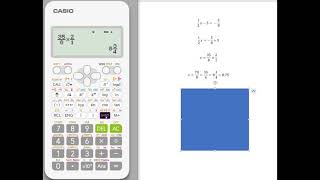 fx-115ES Plus2: Solving Equations with Fractional Values on A Scientific Calculator