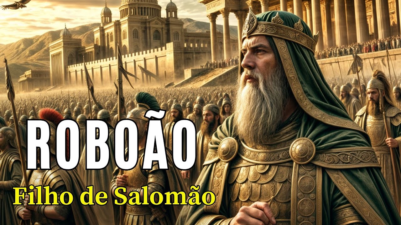 ROBOÃO, Filho de Salomão: : O Rei que Dividiu Israel com Uma Decisão Impulsiva | História Bíblica