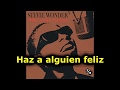 Stevie Wonder - Make Someone Happy - Subtitulada al español