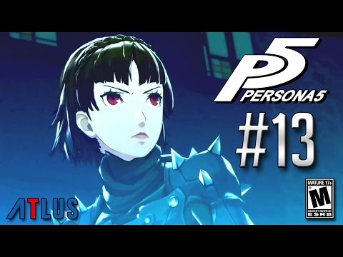 Persona 5 - PS4 English Walkthrough Part 13 - The Biker Queen!