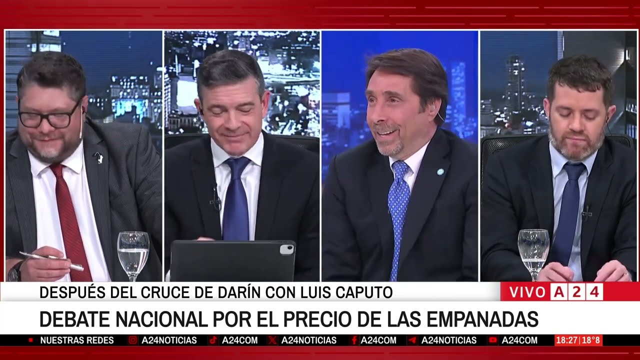📺EL PASE ENTRE ROSSI Y FEINMANN: "48 MIL SALEN LAS EMPANADAS QUE COMPRÁS VOS DARÍN"