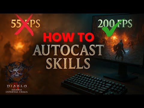 This Autocast Keyboard Trick Makes You Way Faster! | Optimization Settings for Diablo 4