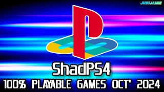 ShadPS4 Games That Play Straight Out the Box #shadps4 #playstation4 #emulator