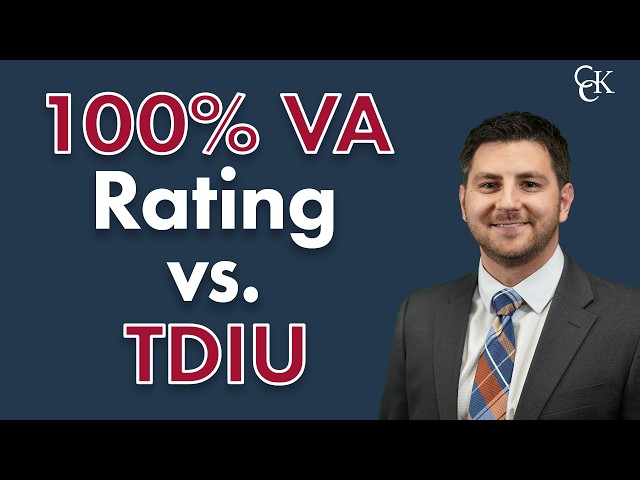 What's the Difference Between a 100% VA Rating and Total Disability Based on Employability?