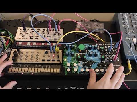 Synth Jam - 008 - Composition -- Volca Modular, Volca Keys, Cre8audio East Beast