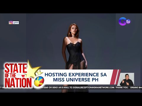Hosting experience sa Miss Universe PH SONA