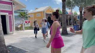 Quick Walk-Thru: Shopping at Nassau Bahamas Port 🛍️ | Solo Cruise Stop #nassau   #carnivalelation