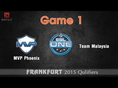 MVP Phoenix vs Team Malaysia game 1 - Dota 2 ESL One 2015