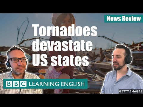 龍捲風肆虐美國各州 - BBC新聞評論 (Tornadoes devastate US states - BBC News Review)