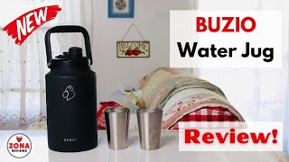 BUZIO - One Gallon Vacuum Insulated WATER Bottle - Review
