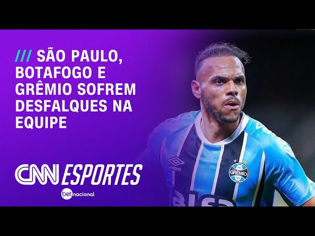 Luiz Gustavo volta aos treinos no São Paulo; Botafogo e Grêmio sofrem desfalques | CNN NOVO DIA