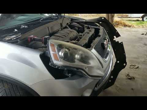 2011 Acadia headlight removal. The quick/lazy way