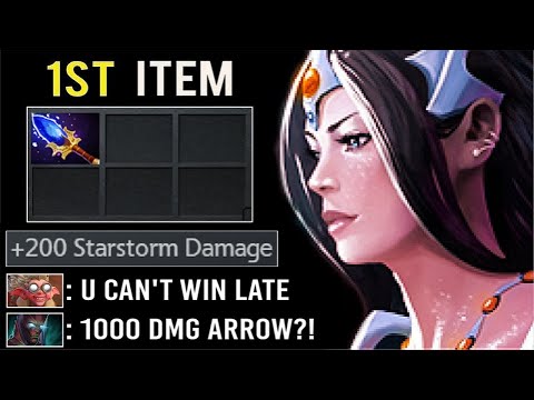 1000 DMG ARROW Scepter Mirana is Back! Crazy 1 Stun Delete All Epic Burst vs TB Late Dota 2