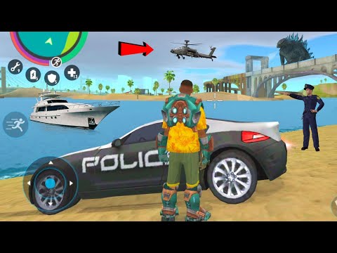 Real Gangster Crime (Mission - Police Car Hijack ) Car Police Hijack - Android Gameplay HD