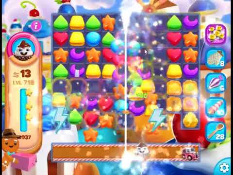 Cookie Jam Blast Level 718 - NO BOOSTERS 🍪 | SKILLGAMING ✔️
