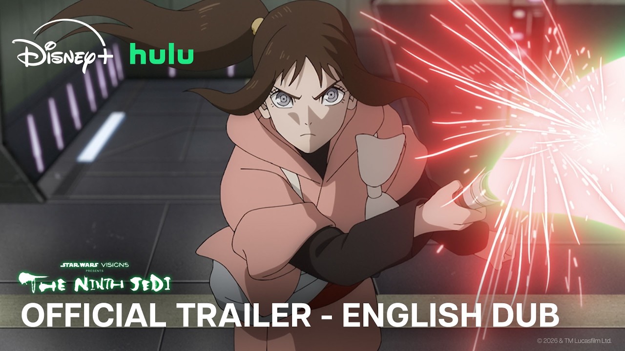 Star Wars: Visions Presents - The Ninth Jedi | English Dub Trailer | August 5 on Disney+ and Hulu - YouTube