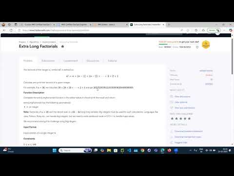 Hackerrank Extra Long Factorials Python