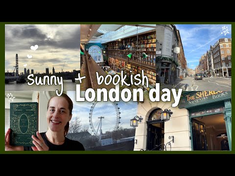 Sunny + bookish London day, Daunt Books, drinks with mates | VLOG