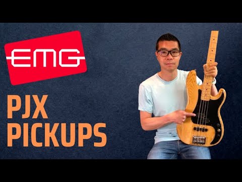 EMG PJX bass pickup set in a vintage Ibanez Silver Series P bass - This bass sounds HUGE!