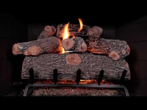 Rasmussen Prestige Oak - Flaming Embers Burner
