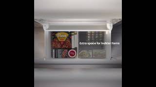 LG 31 cu. ft. Smart Standard-Depth MAX™ French Door Refrigerator with Four Types of Ice Print Proof Stainless Steel LRYXS3106D Picture