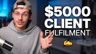 How I Fulfilled My $5,000 Copywriting Client (Step-by-Step)