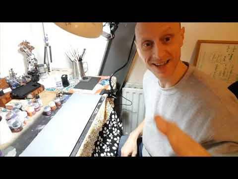 Insta Live 32 - Ogroid Myrmidon pt3, Shading and Animal Patterns.