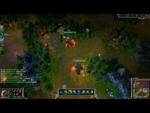 NinFang - Rengar vs Janna & Caitlyn - bot (main Challenger l)