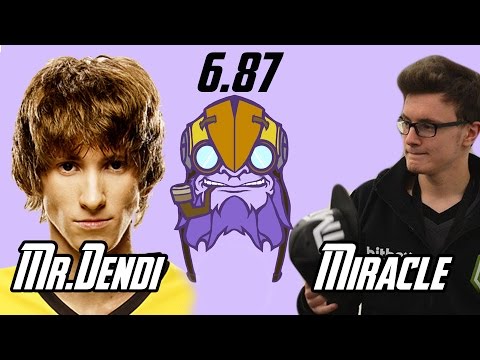 Dota 2 - Tinker Showdown Dendi Tinker vs Miracle Tinker - Who wins? You decide