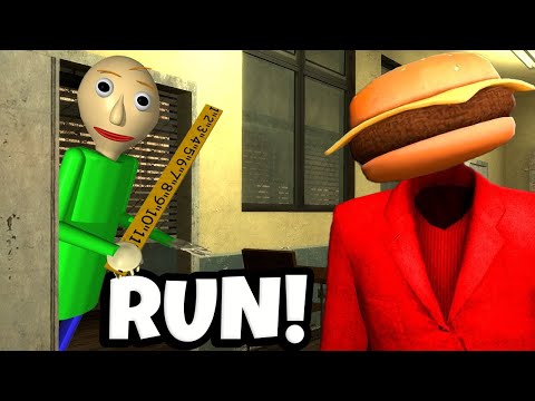 I Became BALDI and My Friends Couldn’t Escape in Gmod! (Garry's Mod)