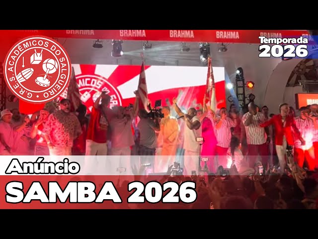 SALGUEIRO 2026 | ANÚNCIO DO SAMBA CAMPEÃO | 4K