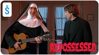 Repossessed (1990) - A Hard Man to Kill Scene