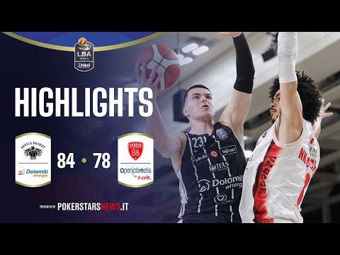Dolomiti Energia Trentino - Openjobmetis Varese | PokerstarsNews Highlights Serie A Unipol 2025/2026