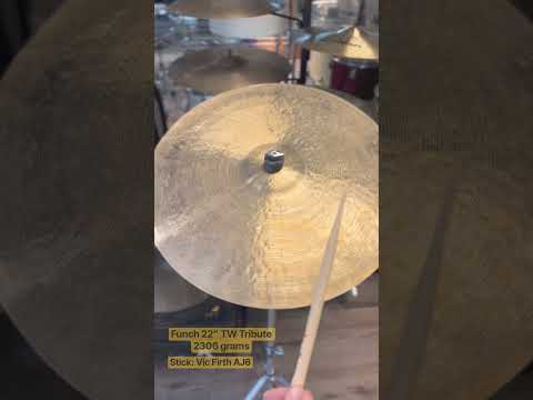 Funch Cymbals 22” TW Tribute Ride - 2306g image 3