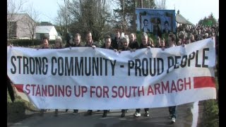 Thousands stand against South Armagh criminal gang