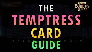 Castlevania Belmont’s Curse - The Temptress Card Guide (+ Commentary)